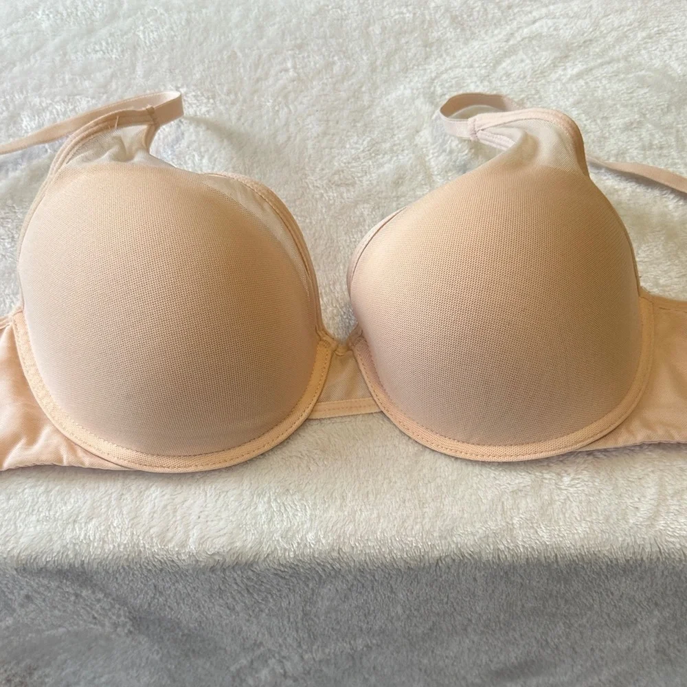Catherine Malandrino Soft Beige Underwire Bra 36C